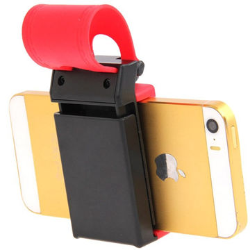 تصویر  پایه نگهدارنده گوشی روی فرمان خودرو