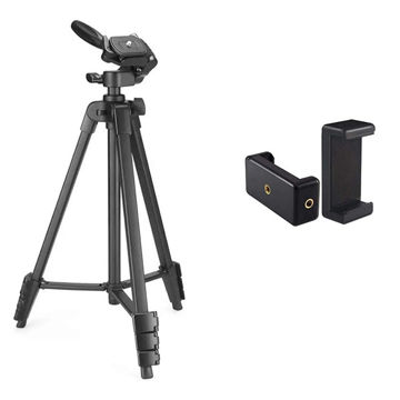 تصویر  سه پایه نگهدارنده گوشی موبایل نست مدل NT-510 به همراه گیره نگهدارنده موبایل