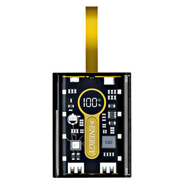 تصویر  پاوربانک ایکس انرژی مدل X-812T 20W ظرفیت 10000 میلی آمپر ساعت