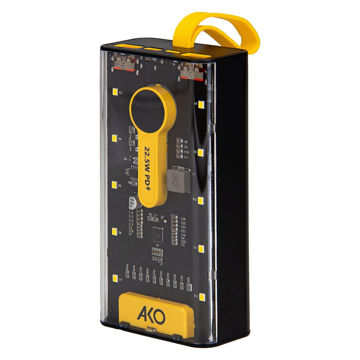 تصویر  پاوربانک آکو مدل AP-23 ظرفیت 20000 میلی آمپر ساعت