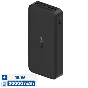 تصویر  پاوربانک مدل Redmi ظرفیت 20000 میلی آمپرساعت
