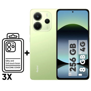 تصویر  گوشی موبایل شیائومی مدل Redmi Note 14 4G دو سیم کارت ظرفیت 256 گیگابایت و رم 8 گیگابایت - به همراه سه عدد قاب