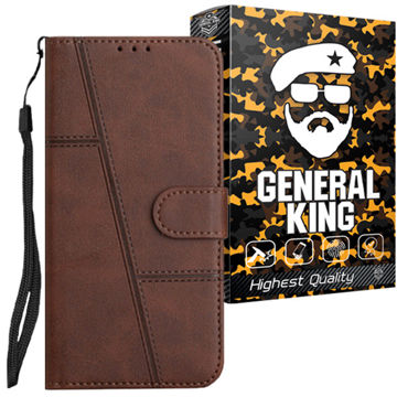 تصویر  کیف کلاسوری ژنرال کینگ مدل Y-MGC21 مناسب برای گوشی موبایل سامسونگ Galaxy Note 10 Plus