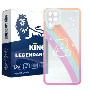 تصویر    کاور لاین کینگ مدل خرس رنگی مناسب برای گوشی موبایل  سامسونگ Galaxy A12