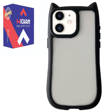 تصویر  کاور میچان طرح گربه مناسب برای گوشی موبایل اپل Iphone 11