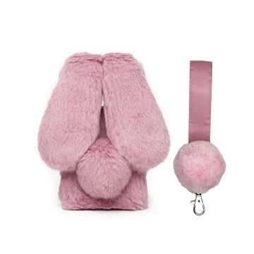 تصویر  کاور مدل خرگوشی پشمالو مناسب برای گوشی موبایل شیائومی Mi 9T / 9T Pro به همراه بند