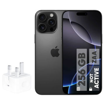تصویر  گوشی موبایل اپل مدل iPhone 16 Pro Max ZAA دو سیم کارت ظرفیت 256 گیگابایت و رم 8 گیگابایت - به همراه شارژر 20 وات اپل
