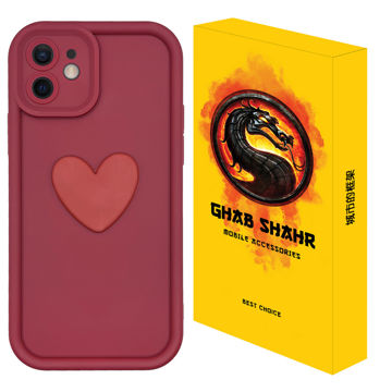 تصویر  کاور قاب شهر مدل GHALBI مناسب برای گوشی موبایل اپل iPhone 12