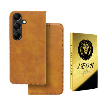 تصویر  کیف کلاسوری لئون مدل Kelaser Yo مناسب برای گوشی موبایل سامسونگ Galaxy A36