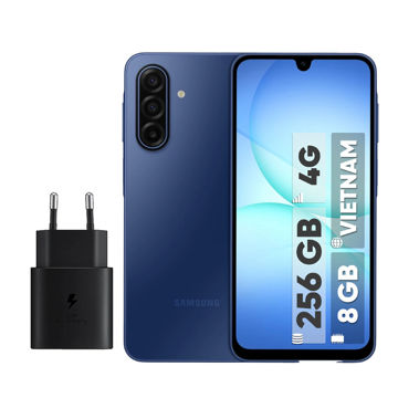 تصویر  گوشی موبایل سامسونگ مدل Galaxy A17 4G دو سیم کارت ظرفیت 256 گیگابایت و رم 8 گیگابایت - ویتنام به همراه شارژر 25 وات سامسونگ