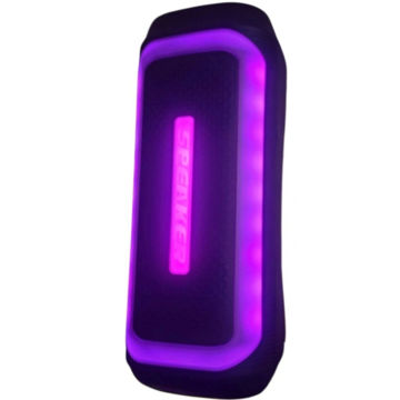 تصویر  اسپیکر بلوتوثی قابل حمل مدل LED colorful lighting