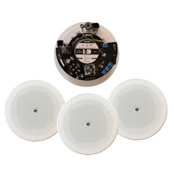 تصویر  اسپیکر سقفی بلوتوثی ام دی مدل MCL530BT4 بسته 4 عددی