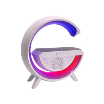 تصویر  اسپیکر بلوتوثی قابل حمل مدل RGB وایرلس دار