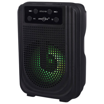 تصویر  اسپیکر بلوتوثی قابل حمل گریت نایس مدل  gts 2158 به همراه میکروفون  