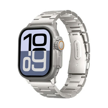 تصویر  ساعت هوشمند 49 میلی متری آریو مدل WA49 ULTRA بند فلزی