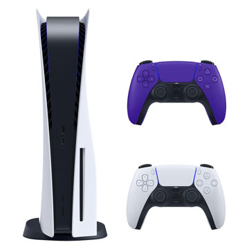 تصویر  کنسول بازی سونی مدل PlayStation 5 ظرفیت 825 گیگابایت ریجن 1216A اروپا به همراه دسته اضافی