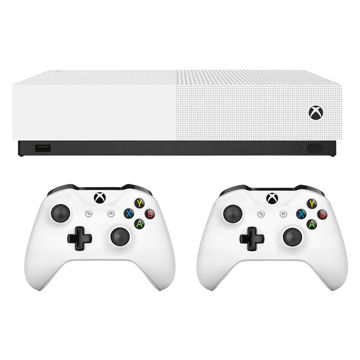 تصویر  مجموعه کنسول بازی مایکروسافت مدل  Xbox One S ALL DIGITAL ظرفیت 1 ترابایت
