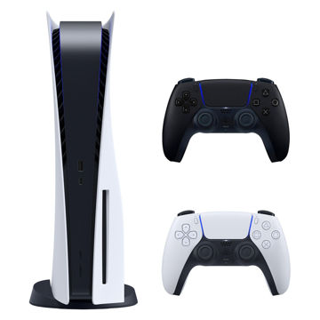 تصویر  کنسول بازی سونی مدل PlayStation 5 ظرفیت 825 گیگابایت ریجن 1216A اروپا به همراه دسته اضافی