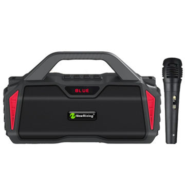 تصویر  اسپیکر بلوتوثی نیوریکسینگ مدل NR-6011M به همراه میکروفون