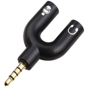 تصویر  مبدل 1 به 2 جک 3.5 سانتی متر مدل DA_01