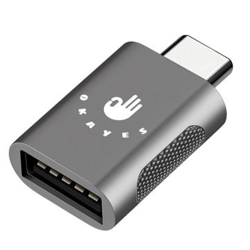 تصویر  مبدل USB-C به USB اکی یس مدل TYPEC400