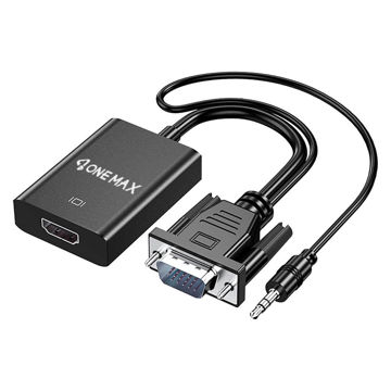 تصویر  مبدل vga به hdmi وان مکس مدل om-150