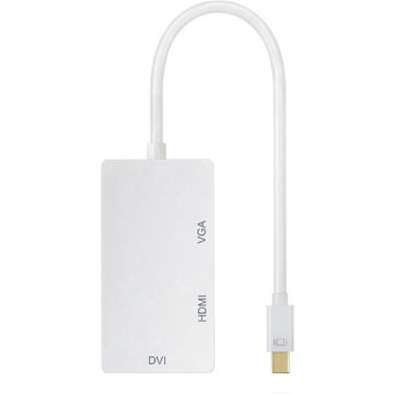 تصویر  مبدل Mini DisplayPort به VGA/HDMI/DVI وی نت مدل V-COMDP2HDV