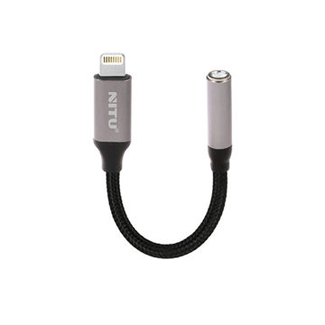 تصویر  مبدل لایتنینگ به جک 3.5 میلیمتری نیتو مدل NX017