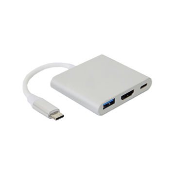 تصویر  مبدل USB-C به HDMI/USB کی نت مدل K-COUC30HU