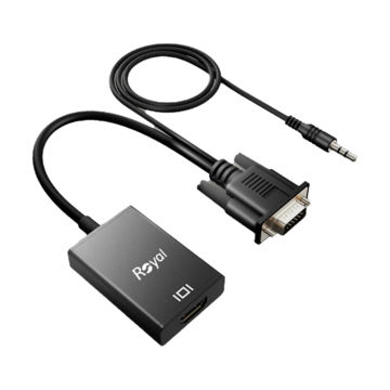 تصویر  مبدل VGA به HDMI رویال مدل Rv-111