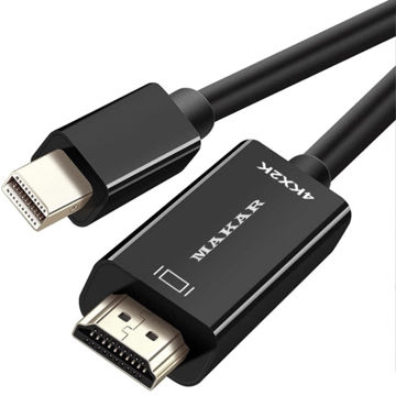 تصویر  مبدل Mini Displayport به HDMI ماکار مدل MK-Mini Display to HDMI