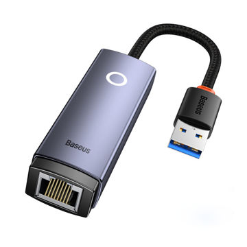 تصویر  مبدل USB به LAN باسئوس مدل WKQX000101