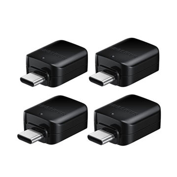 تصویر  مبدل OTG USB-C به USB سامسونگ مدل BLK بسته 4 عددی