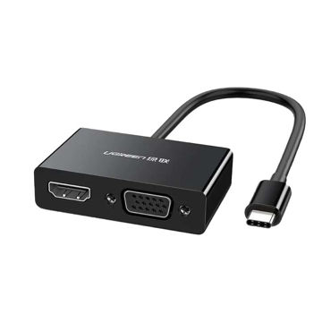 تصویر  مبدل Type-C به HDMI / VGA یوگرین مدل MM123