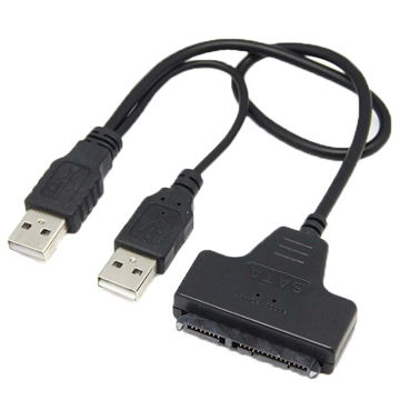تصویر  مبدل USB 2.0 به SATA ونتولینک مدل پاوردار