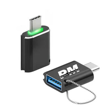 تصویر  مبدل USB OTG به USB-C مدل PM-402 بسته دو عددی