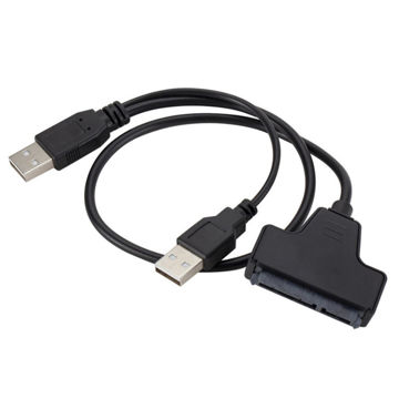 تصویر  مبدل USB 2.0 به SATA مدل PWR