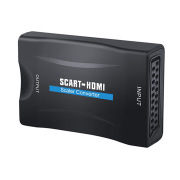 تصویر  مبدل SCART به HDMI اسکالر کونورتر مدل B08P5VTCRN